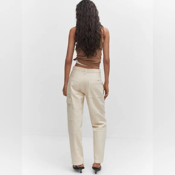 MANGO Pocket cargo pants - Picture 4 of 4